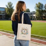 Szkolna Torba na Ramię z Grafiką Edukacyjną - obrazek 3