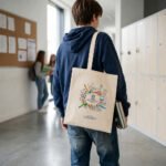 Szkolna Torba na Ramię z Grafiką Edukacyjną - obrazek 2